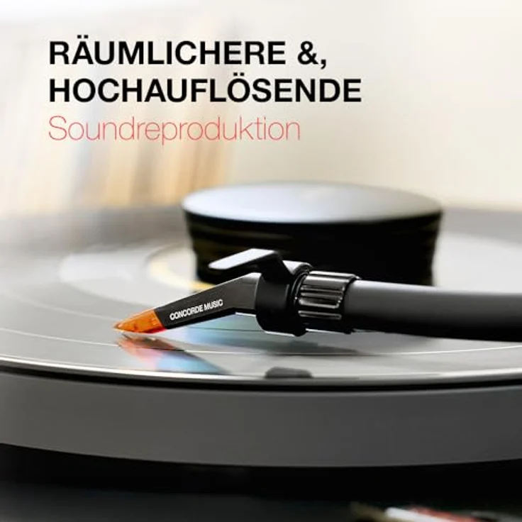 Ortofon Concorde Music Bronze Moving Magnet Tonabnehmer | Nackter Fine-Line Diamant | einfache Installation | Räumlichere & detailreichere Soundreproduktion – Bild 2