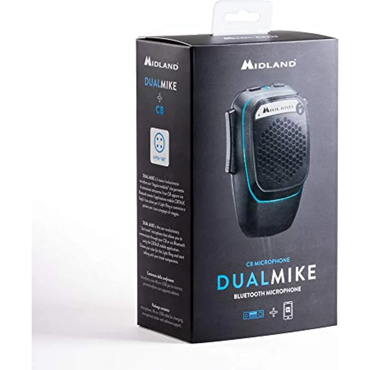 Midland Mikrofon Dual Mike 6 Pin – Bild 6