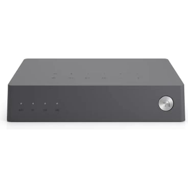 Audio Pro Link 2 - Kabelloser HiFi Adapter für Audio Streaming & Multiroom - WiFi & WLAN Ethernet - Smart App-Steuerung - Aufrüsten von Stereoanlagen - Schwarz