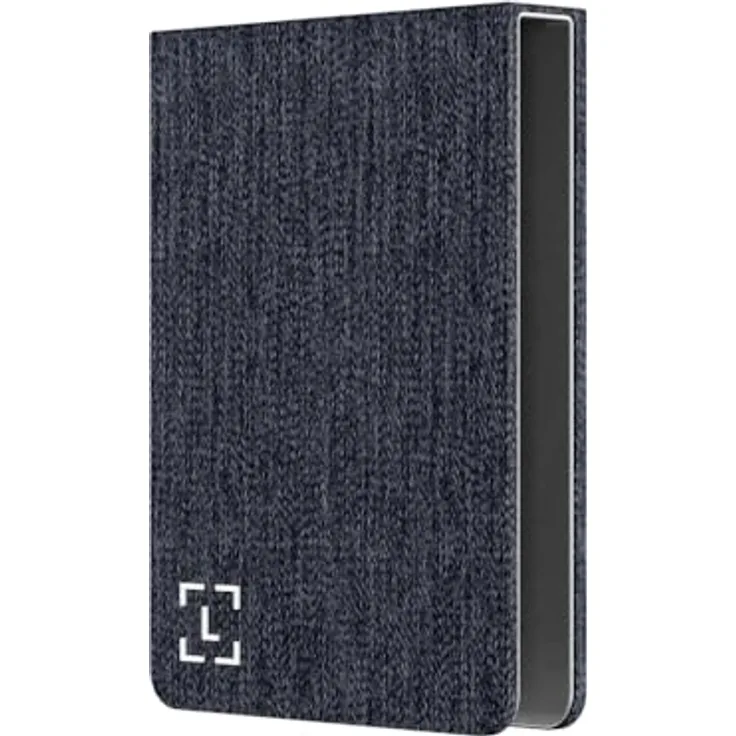 Ledger Flex Magnet Folio - Schutz für Krypto-Wallets mit Touchscreen - Business Charcoal - Magnetische Integration, langlebiges Nylon, Mikrofaser-Schutz