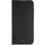 HAMA Eco Premium Bookcover für Samsung Galaxy A36, Schwarz, Kunstleder mit Kartenfach und Standfunktion