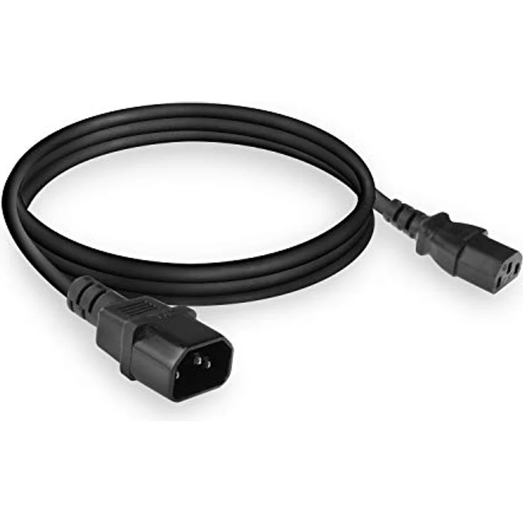 POWERCORD C13-C14 BLACK 1.80M – Bild 4