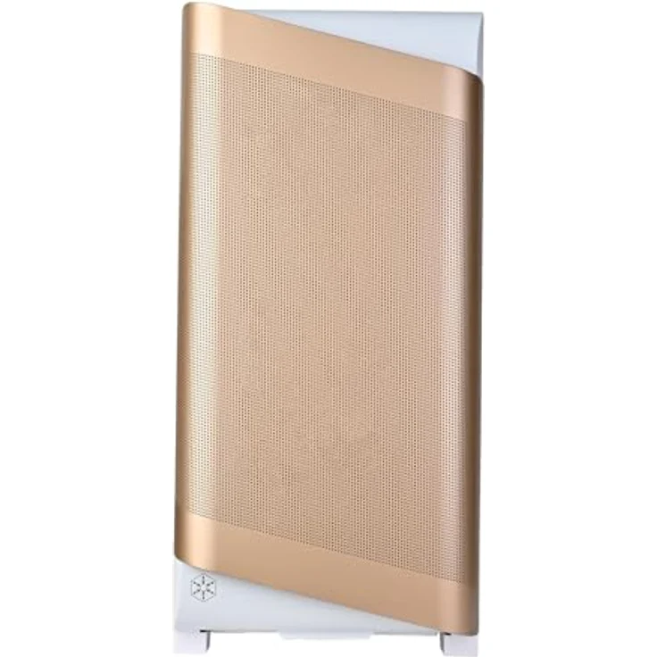 SilverStone Technology SETA A2, Mid-Tower-Gehäuse mit starkem Luftstrom und 4x 140-mm-Lüftern, Roségold/Weiß – Bild 2