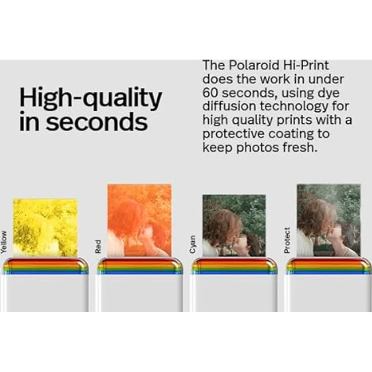 Polaroid Hi·Print Paper - 2x3 Paper Cardridge (60 Sheets) – Bild 5