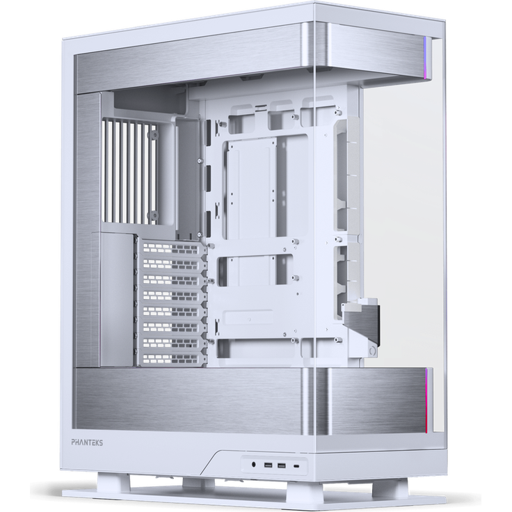 PHANTEKS Evolv X2 PC-Gehäuse, Midi-Tower, E-ATX, Tempered Glass, DRGB - weiß – Bild 1
