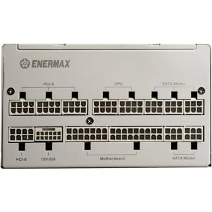 ENERMAX PLATIMAXII 1200W Snow White, vollmodulares ATX 3.1-Netzteil mit 80 Plus Cybenetics Platinum, PCIe 5.1, semi-fanless 135mm DF-Lüfter, langlebige japanische Kondensatoren – Bild 5