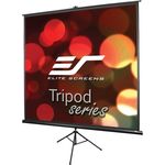 Elite Screens Tripod (85", 1:1), Leinwand, Schwarz