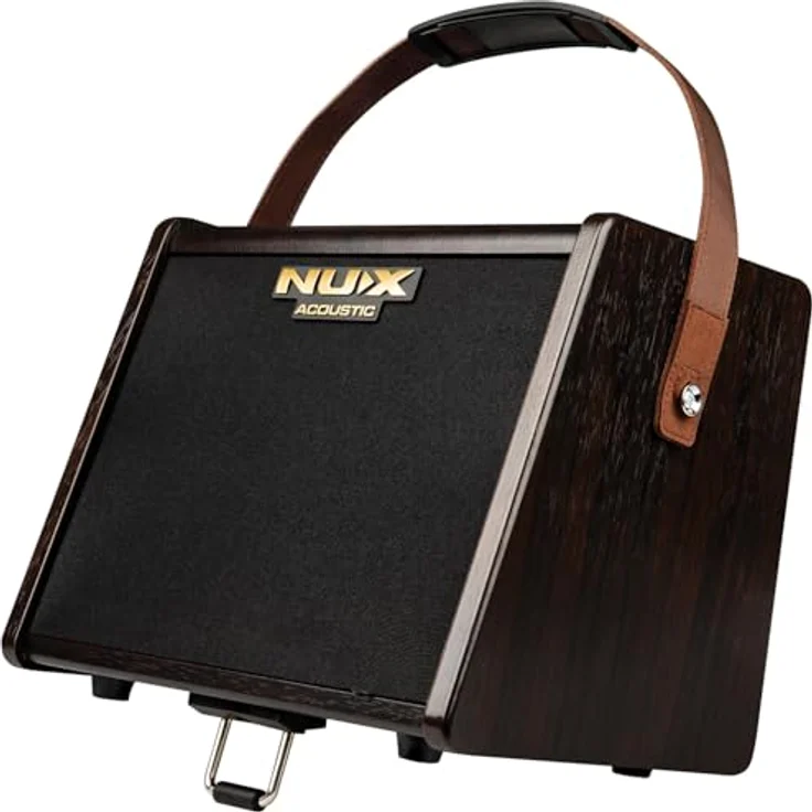 Nux AC-25 Tragbarer Akustik-Gitarren-Verstärker (25,00 W) mit Bluetooth und Drum Machine – Bild 2