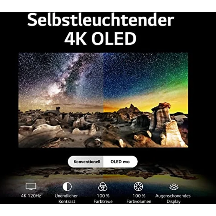 LG OLED83G39LA TV 210 cm (83 Zoll) OLED evo Fernseher (Gallery Design, Brightness Booster Max, 120 Hz) [Modelljahr 2023] – Bild 5