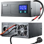 Notstromversorgung UPS EXTRALINK Piorun 1500VA/1200W Wechselrichter Reiner Sinus 24VDC USV Inverter Integrierter Schutz CPU-Steuerung unterbrechungsfreie Spannungsversorgung USV Stromversorgung