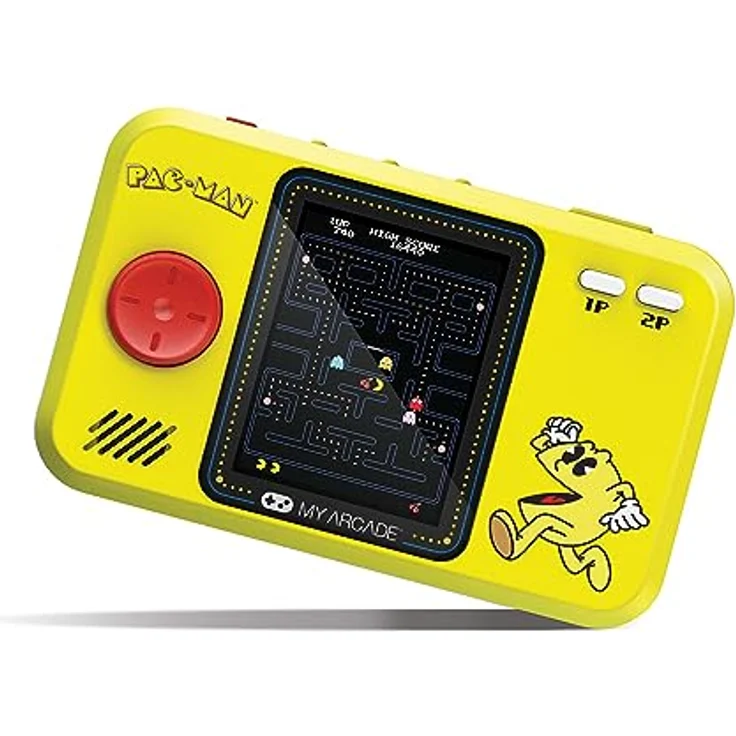 ATARI PAC-MAN Pocket Player Pro, tragbare Konsole mit klassischem PAC-MAN Spielspaß – Bild 2