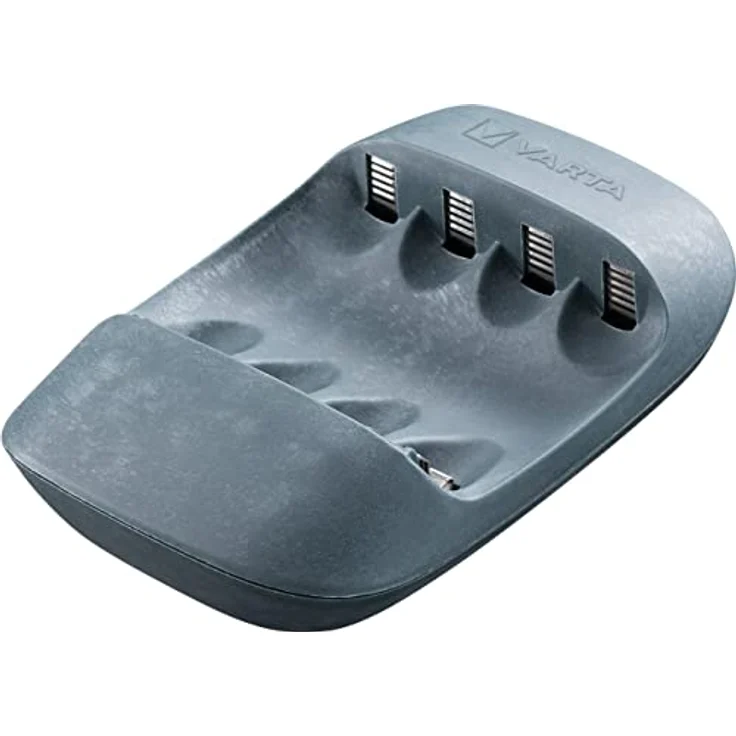 Varta Eco Charger (geeignet für 4 AA-AAA Akkus, Gehäuse aus 50% Bioplastik mit Einzelschacht- und Erhaltungsladung, inkl. 4x AA 2100mAh Recharge Accu Recycled, Verpackung aus 90% recyceltem Material) – Bild 6