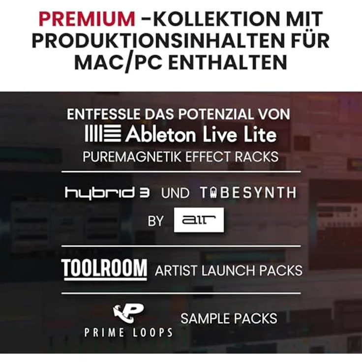 AKAI Professional APC40 MKII - USB Powered Ableton Live Performance Controller mit 5x8 Clip Launch Matrix, Fadern, Reglern, Crossfader und Software – Bild 7