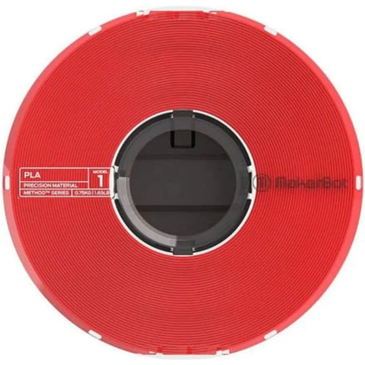 Makerbot PLA Filament-Rolle rot 1,75 mm, 3D Druckmaterial, 750 g, biologisch abbaubar – Bild 2