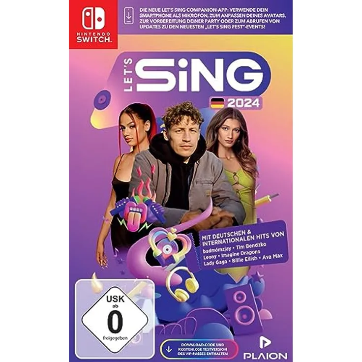 Let's Sing 2024 German Version (Nintendo Switch)