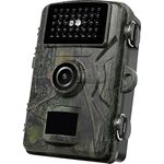 Wildkamera mit Nachtsicht, Wärme- & Bewegungsauslöser, Full HD 1080p Auflösung (1920x1080 (16:9)@30 fps), IP66 Schutz, 90°-Weitwinkel-IR-Erfassungsbereich für ein breiteres Sichtfeld, 2-Zoll-LCD - Preisvergleich