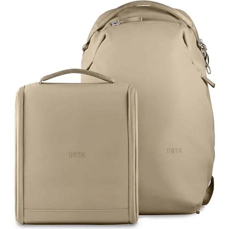 Urth Norite 24L Backpack + Camera Insert, Beige, vielseitige Kameratasche mit herausnehmbarem Fach und 24 Litern Volumen – Bild 1
