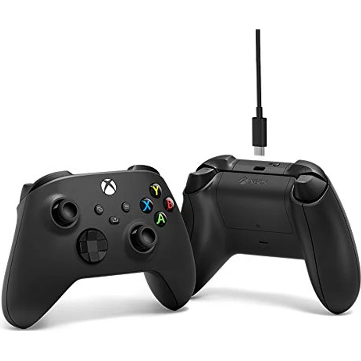 Xbox Wireless Controller für PC, drahtlos mit 2,7 m USB-C-Kabel, anpassbare Tasten und 3,5 mm Stereo-Headsetbuchse – Bild 3