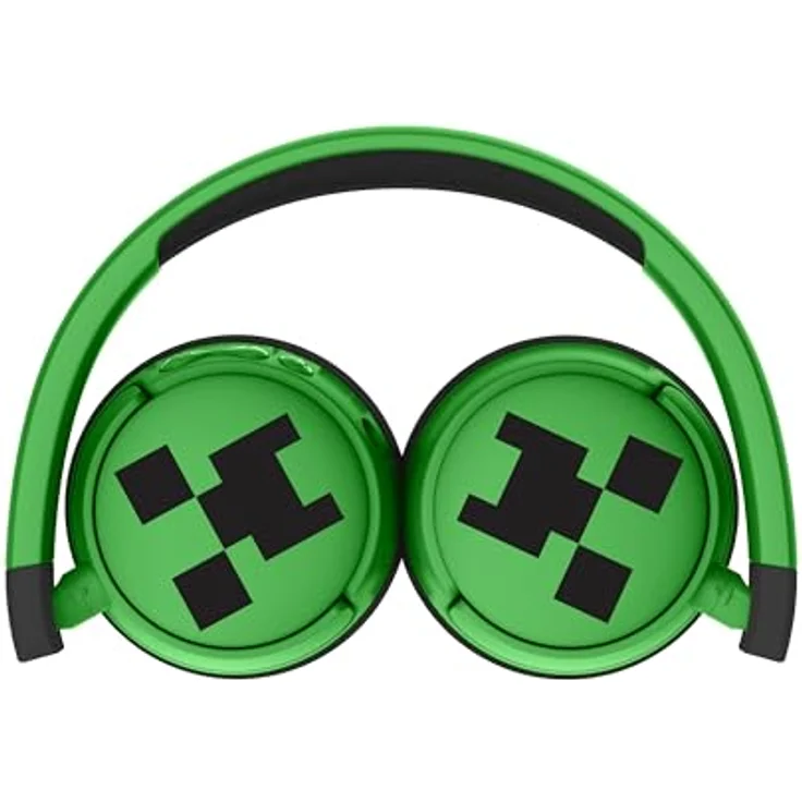 OTL Minecraft Creeper Kinderkopfhörer ohne Kabel Bluetooth-Kopfhörer (Bluetooth, mit Lautstärkeregler und Audio-Sharing-Kabel) – Bild 4