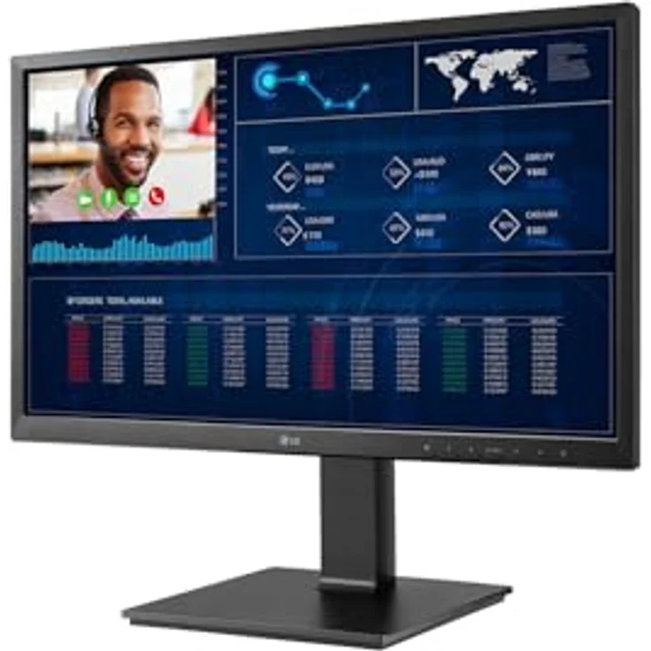 LG 24" 24CQ651W-BP All-in-One-PC, Intel Pentium 8GB 256GB SSD, 23.8" Full HD IPS Display, Windows 10 IoT Enterprise, Mattschwarz – Bild 5