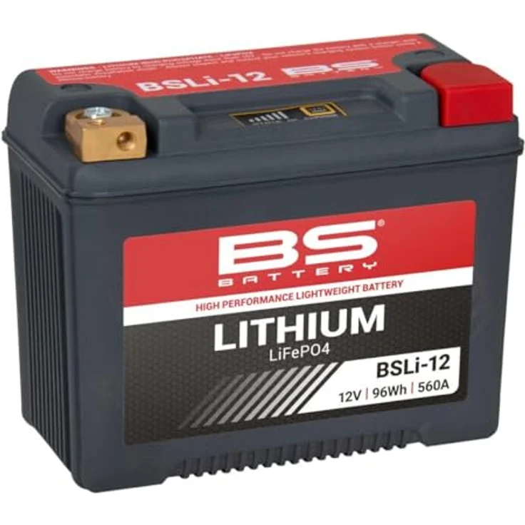 BS Battery BSLI-12 Lithium-Ionen-Batterie, 12.8V, 8Ah, ultra leicht, wasserdicht, schnelle Aufladung, umweltfreundlich, hohe Kaltstartleistung – Bild 2
