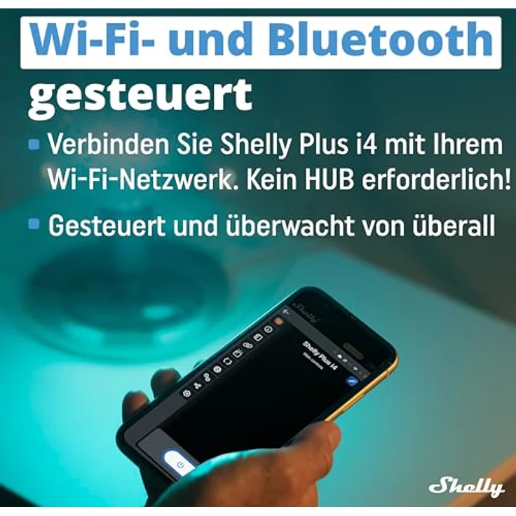 Shelly Shelly i4 Schaltrelais WLAN Bluetooth – Bild 4