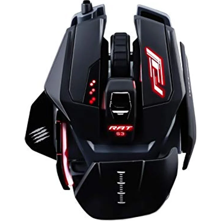 Mad Catz The Authentic R.A.T. Pro S3 Optical Gaming Mouse BLACK - Maus (Schwarz) – Bild 2