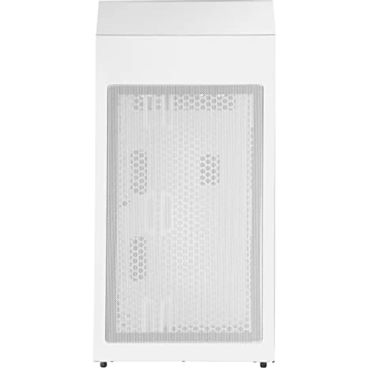 Silverstone SST-FAR1W-G-V2 - FARA R1-V2 Tower ATX Computer Gehäuse, Mesh Front Panel, Seitenteil aus gehärtetem Glas, weiß – Bild 5