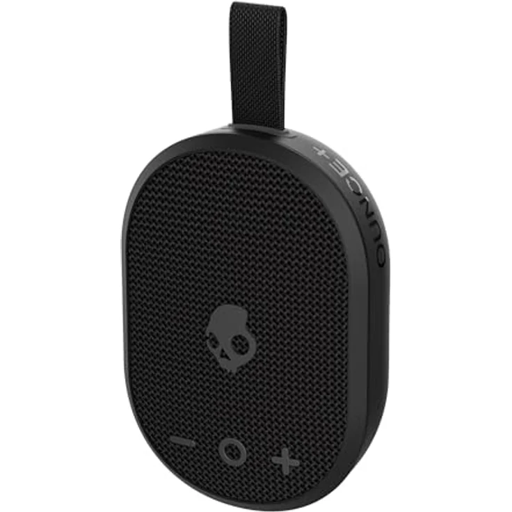 Skullcandy Ounce+ Wireless Bluetooth-Lautsprecher, Wasserdicht (IPX7), 16 Stunden Akkulaufzeit, True-Wireless-Stereo, Schwarz – Bild 1