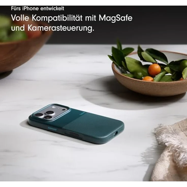 Beats Rugged Case iPhone 17 Pro, Rocky Mountain Blau, MagSafe-kompatibel mit robustem Schutz und Kamerasteuerung – Bild 6