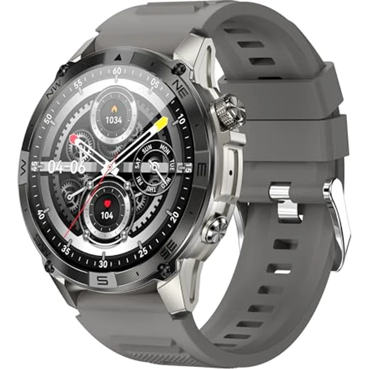 VALDUS VG40 PRO (2025) Grey, Smartwatch mit Telefoniefunktion, AMOLED Display, Robuster Sportler – Bild 2