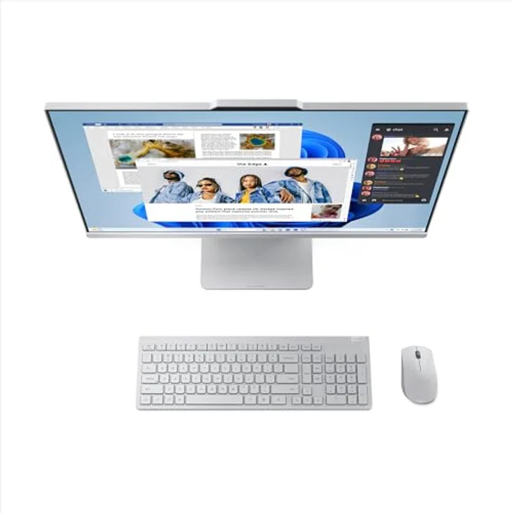Lenovo IdeaCentre AIO 27IRH9, All-in-One-PC mit 27" QHD Display, Intel Core i7-240H, 32GB RAM, 1TB SSD, Intel Grafik, Win11 Home, QWERTZ, grau, inkl. Tastatur & Maus, 3 Monate Premium Care – Bild 5