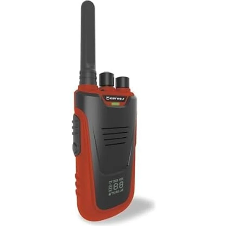KIDYWOLF Walkie-Talkies mit Taschenlampe, Reichweite bis 6 km, blau/rot – Bild 8