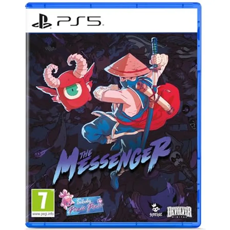 Devolver Digital The Messenger - PS5, inkl. Picnic Panic DLC, dynamisches Gameplay und acrobatische Ninja-Action