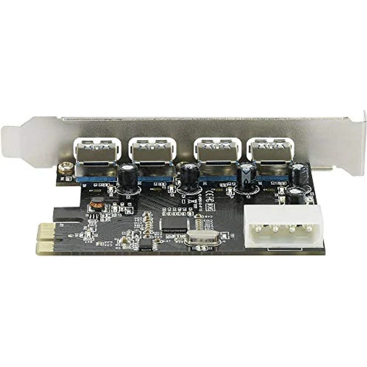 Renkforce 4 Port USB 3.2 Gen 1-Controllerkarte USB-A PCIe – Bild 2