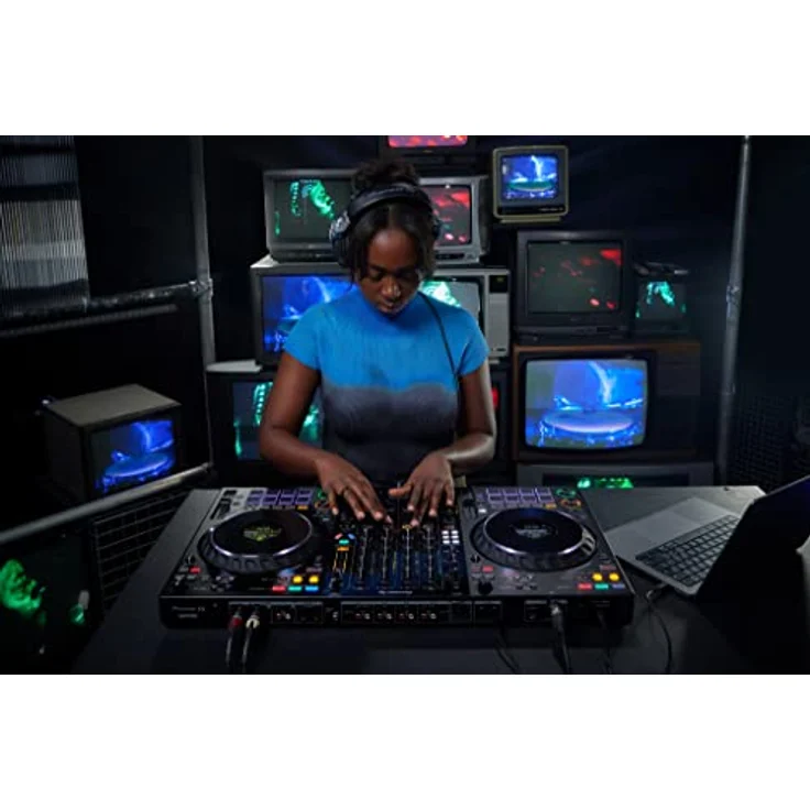 Pioneer DJ DDJ-FLX10, 4-Kanal DJ-Controller mit Track Separation-Technologie und DMX-Ausgang für rekordbox und Serato DJ Pro – Bild 6