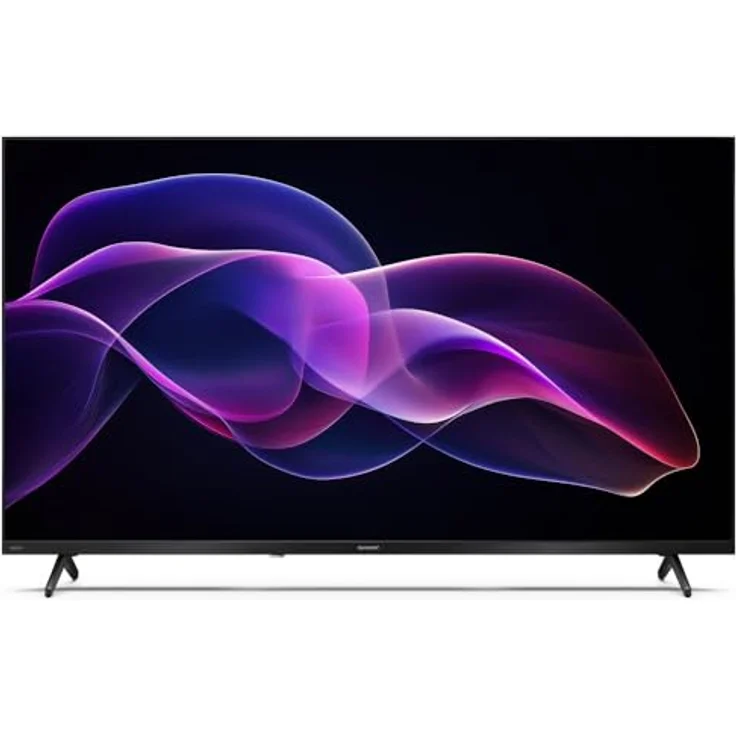 SHARP 40HF3265E, 40 Zoll QLED Fernseher Full HD mit Google TV, Smart TV, Sprachsteuerung, brillante Farben – Bild 1