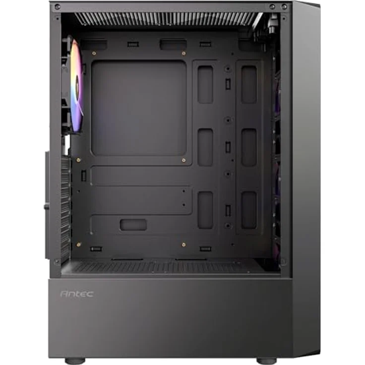 Antec AX26 RGB Elite, Midi Tower Gaming PC Gehäuse ATX mit 4 integrierten Lüftern, schwarz – Bild 7