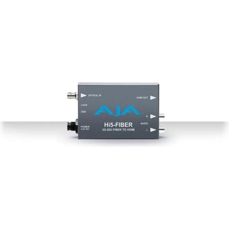 AJA Hi5-Fiber HD-SDI/SDI-HDMI-Video- und Audiowandler, Kontrollerkarte