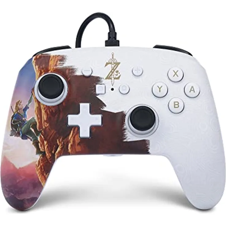 Verbesserter kabelgebundener Controller von PowerA für Nintendo Switch – Aufstieg des Helden