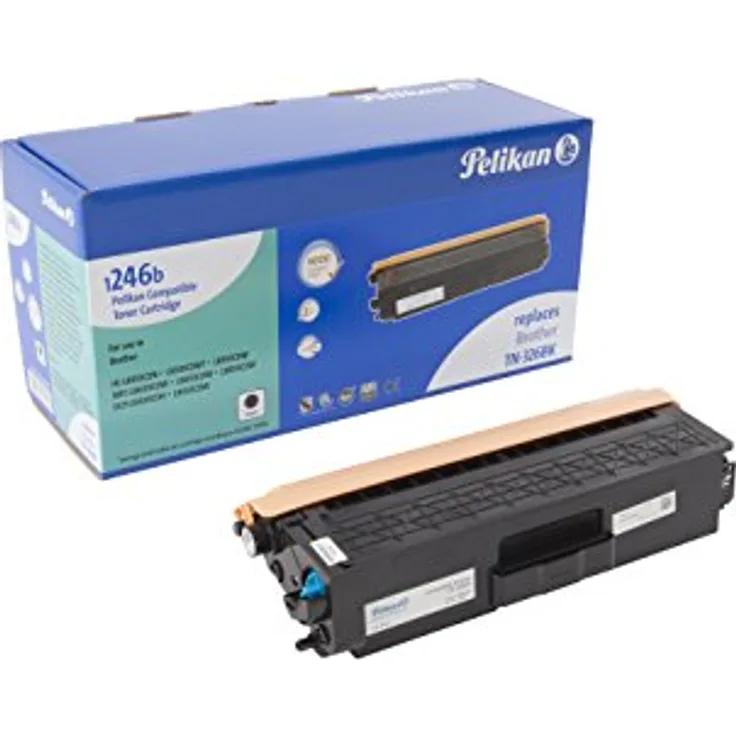 Pelikan TN-326BK, Toner mit exakter Farbwiedergabe, schwarz