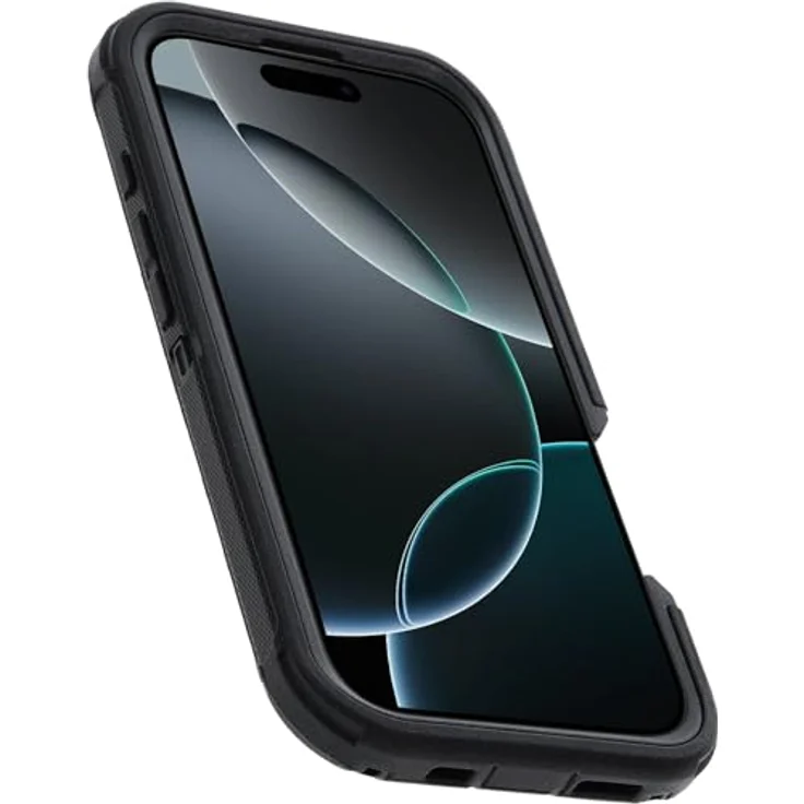OtterBox Defender Series MagSafe Hülle für iPhone 16 Pro, stoßfest und sturzsicher, 7X militärstandard getestet, Schwarz – Bild 3