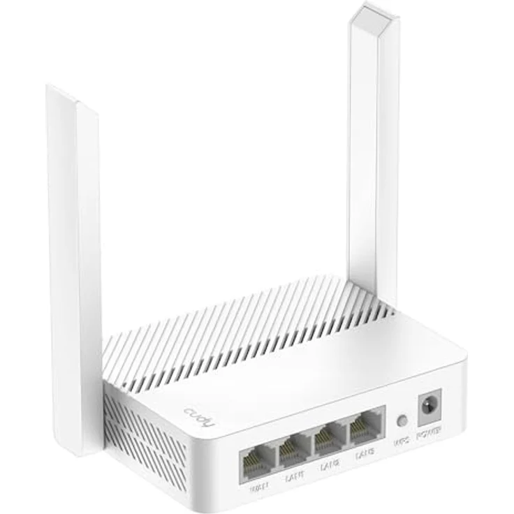 Cudy AC1200 WR1200E, DSL-Router mit Dual-Band WLAN bis 867 Mbit/s, Weiss – Bild 1