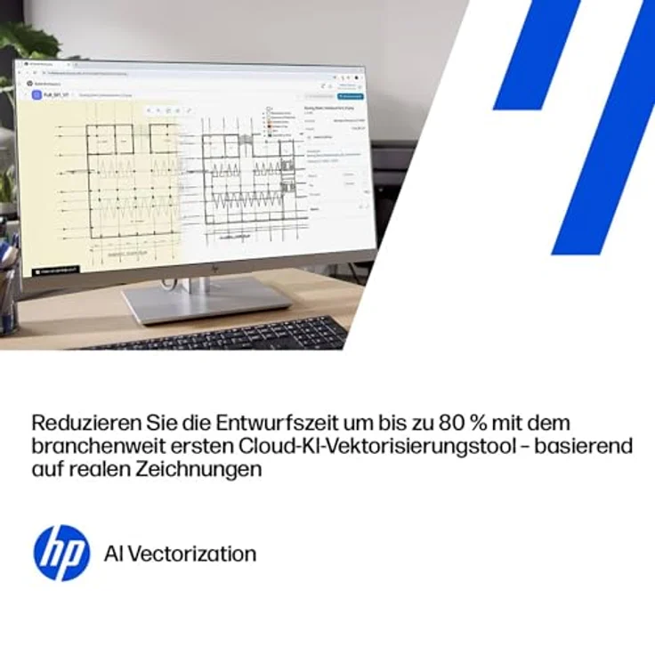 HP DesignJet T870 24-in Großformatdrucker, 2400 x 1200 DPI, Farb-Tintenstrahldruck, Ethernet/LAN, 1024 MB Speicher – Bild 13