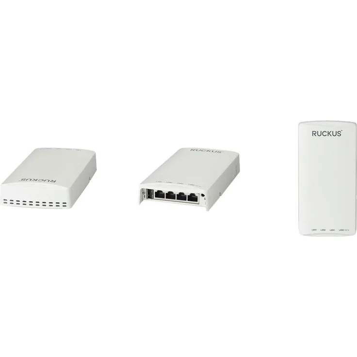 Ruckus H550, Wi-Fi 6 Access Point mit Dual-Band 2,4/5 GHz und BeamFlex+ Technologie, PoE-Unterstützung, Wandmontage