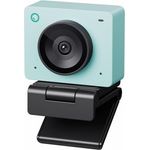 OBSBOT Meet SE 1080P@100 FPS Webcam für PC mit 1/2,8" Sensor, KI-Bildanpassung & Autofokus, Beauty Mode, Gestensteuerung, Staggered HDR, Webcam für Streaming, Meetings (Aurora Green)