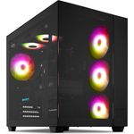 Medion ERAZER Tank X15, Gaming-PC mit AMD Ryzen 7 7800X3D, 32 GB RAM, 2 TB SSD und GeForce RTX 5070, Schwarz