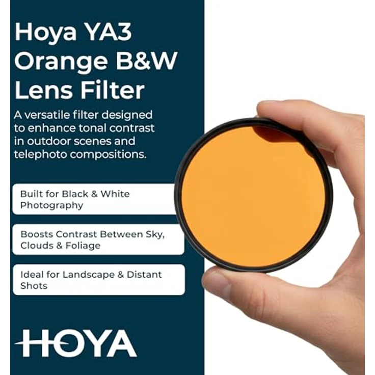 Hoya 82 mm HMC Ya3 rund Filter ? Orange – Bild 3