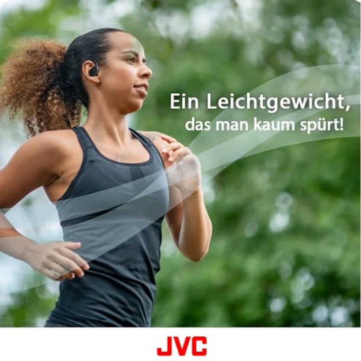 JVC HA-NP40T-GU, Kabellose In-Ear Kopfhörer mit 26 h Akkulaufzeit, spritzwasserfest, grün – Bild 5