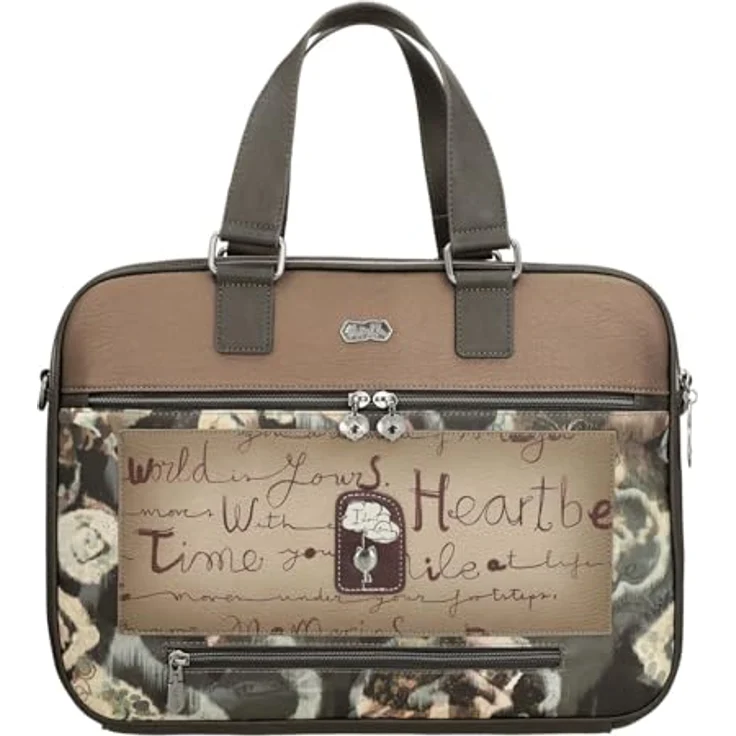 Anekke Real Aktentasche 39 cm, Laptopfach für 16.14" Notebooks, Mehrfarbig – Bild 5